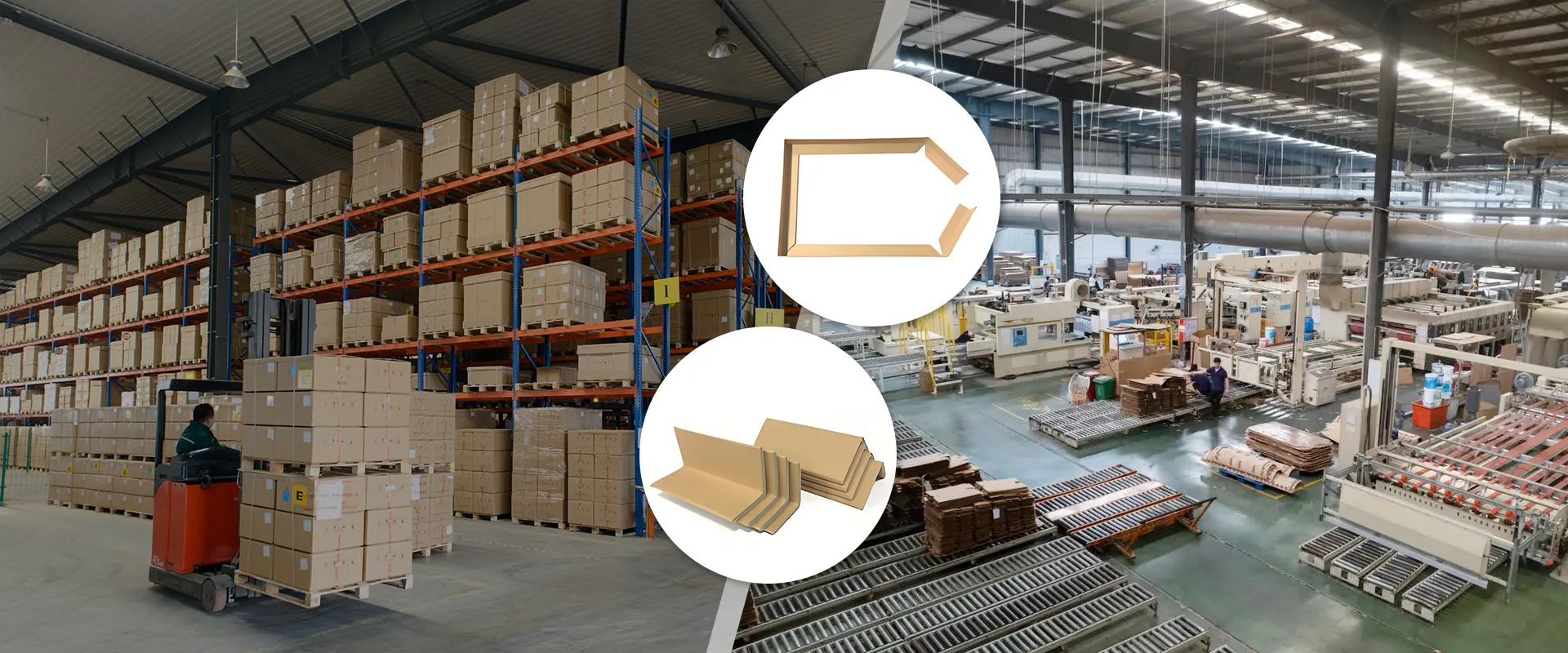 Fabbrica di protezioni angolari in carta di alta qualità