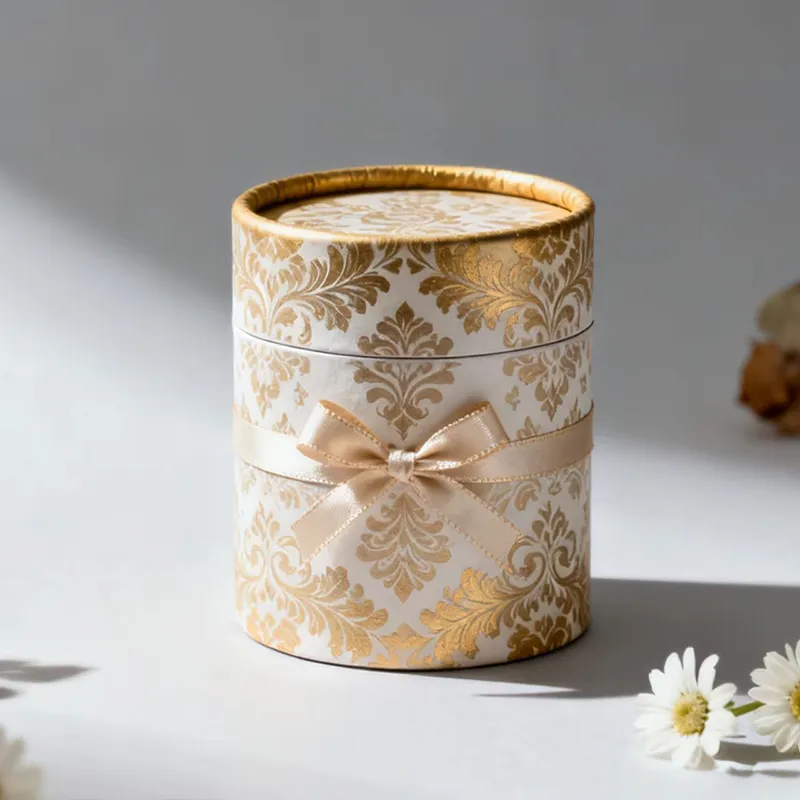 Barattoli di carta ecologici